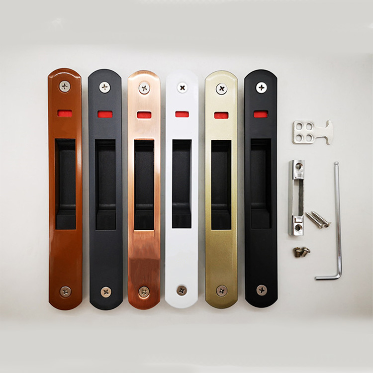 Door Inside Latch Door Flush Tower Bolt Sliding Lock for Door Window