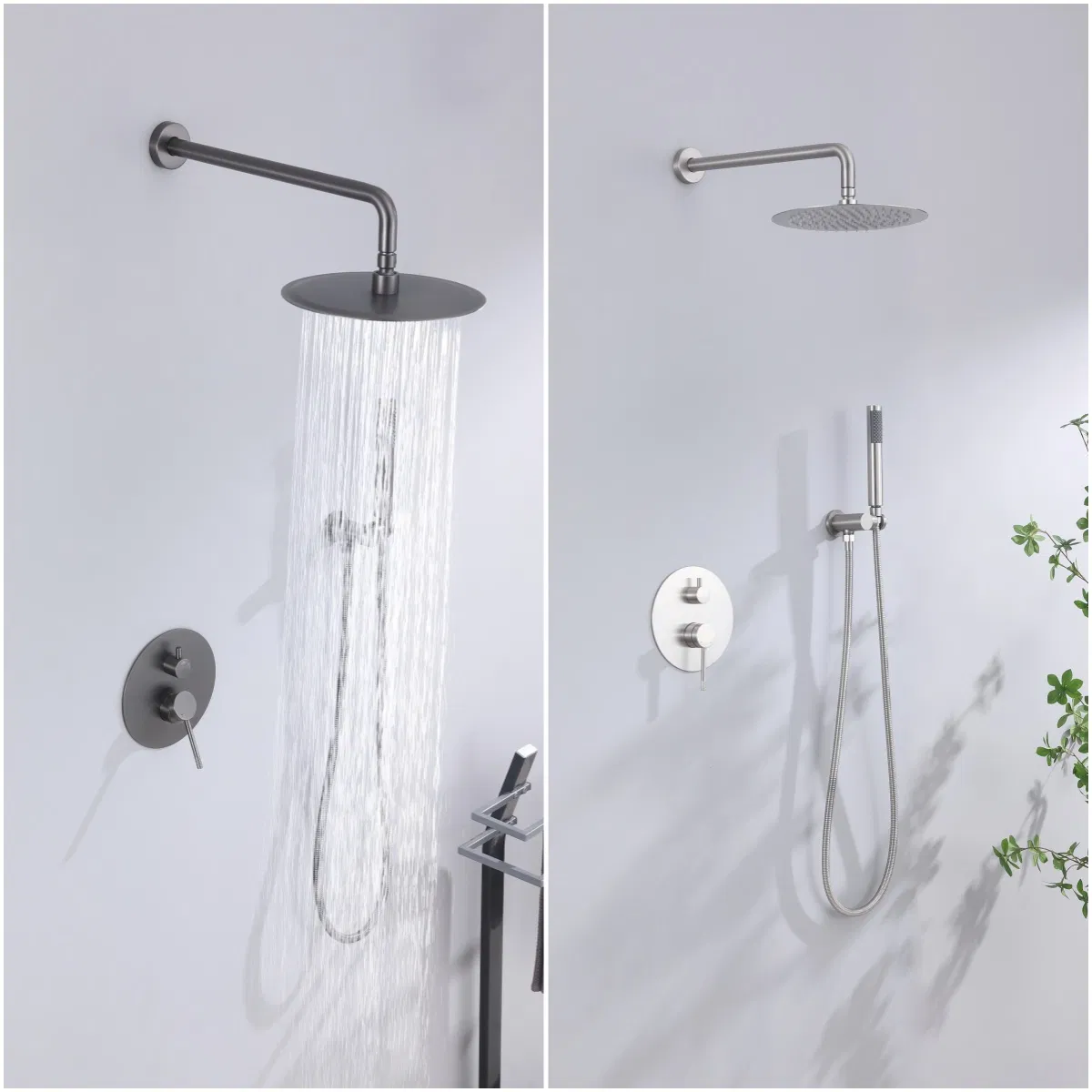 Durable ABS Plus Stainless Steel Combo High Flow Efficient Filtration Shower Head