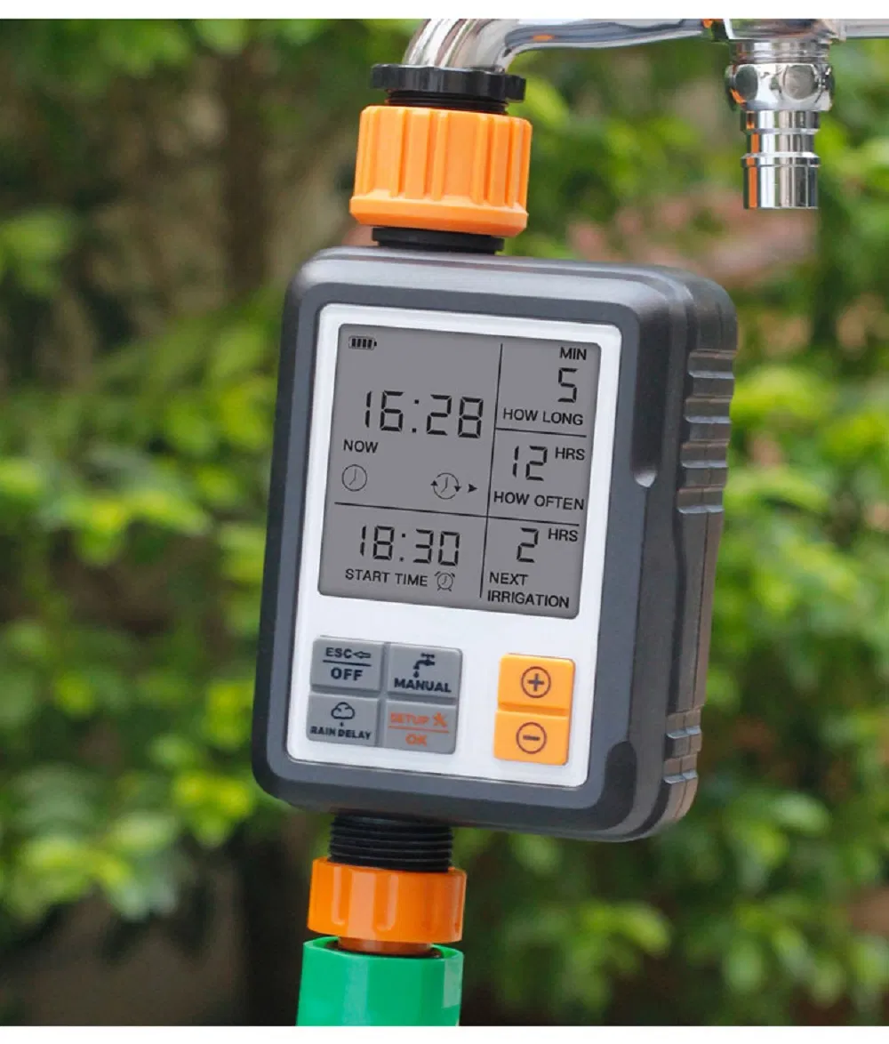 Large Screen Multi-Functional Timing Watering Device Outdoor Garden Sprinkler Controller Wyz17740