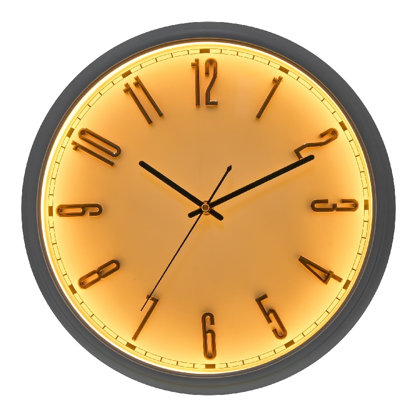 Rust Proof Every Scene Plastic Frame Mechanical Promotional Clock