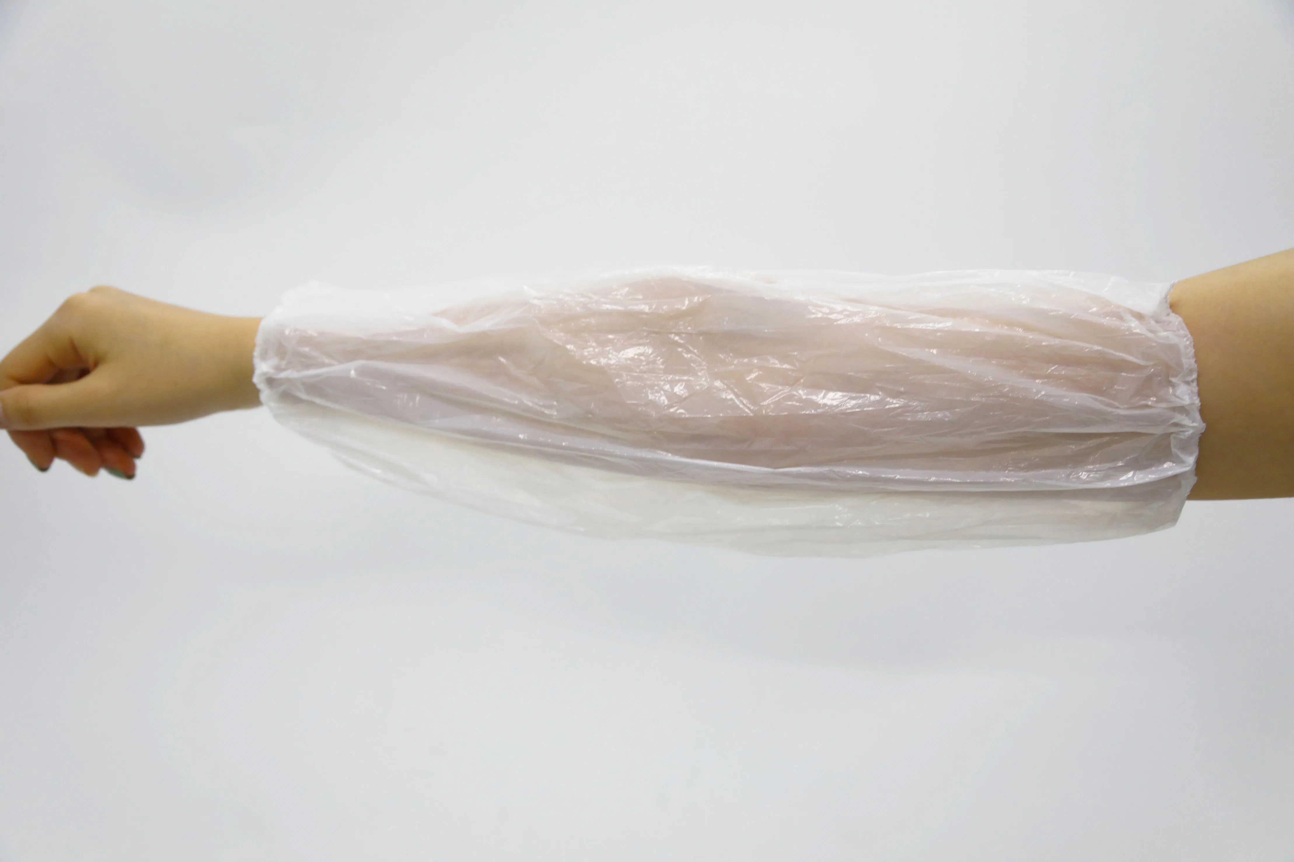 Disposable PE Plastic Arm Sleeve Cover Oversleeve Arm for Personal Protective