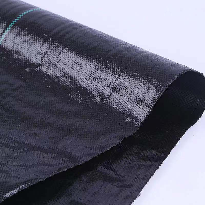 Biodegradable and Recyclable Black Color Polypropylene Weed Barrier PP Woven Ground Cover