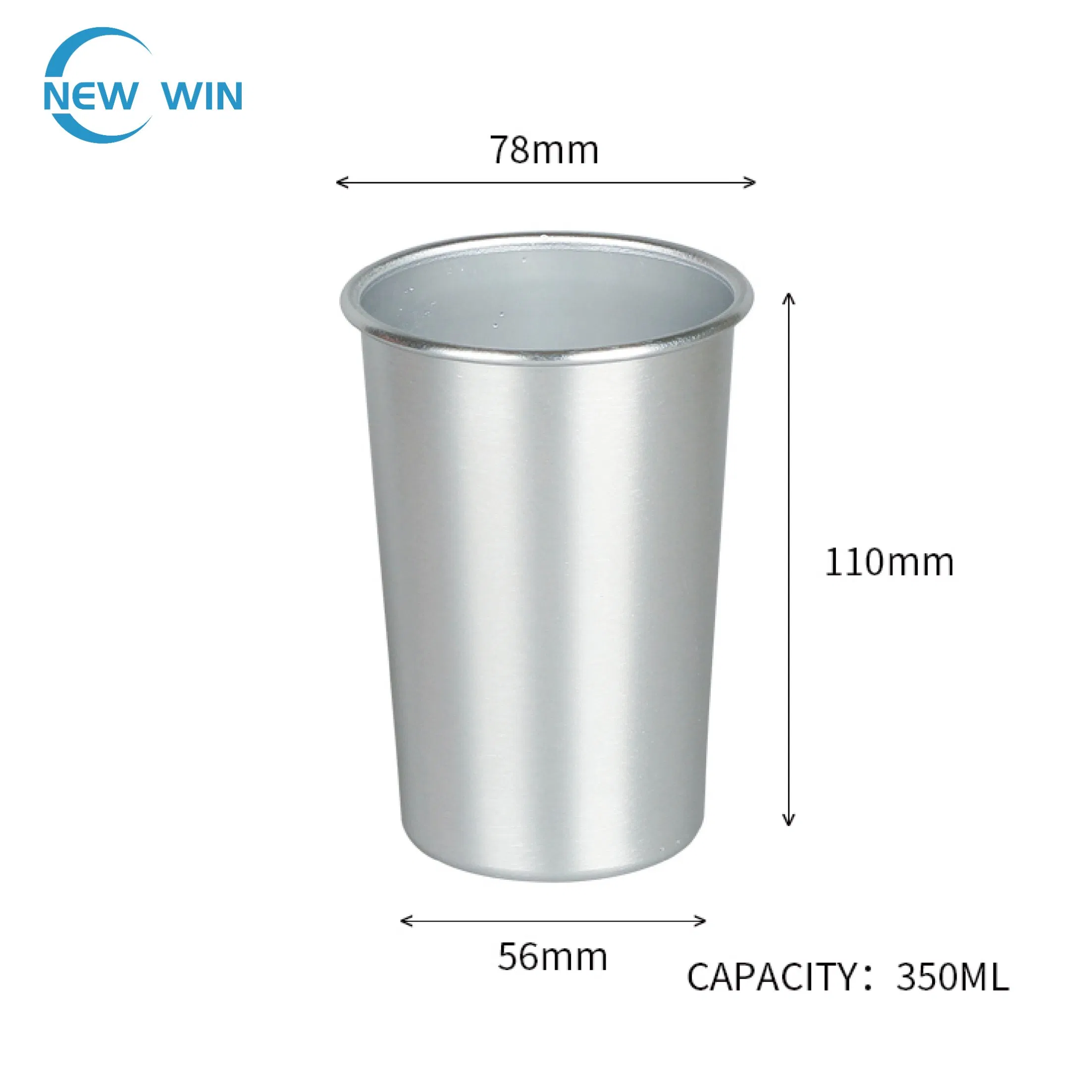 Aluminum Cup for Party Drinks, Drinks Color Changing Cups, Reusable Aluminum Cups