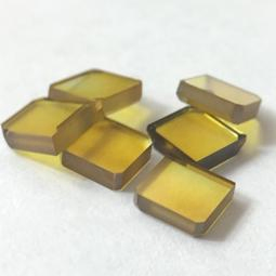 Моно HPHT синтетический желтый алмаз для режущего инструмента