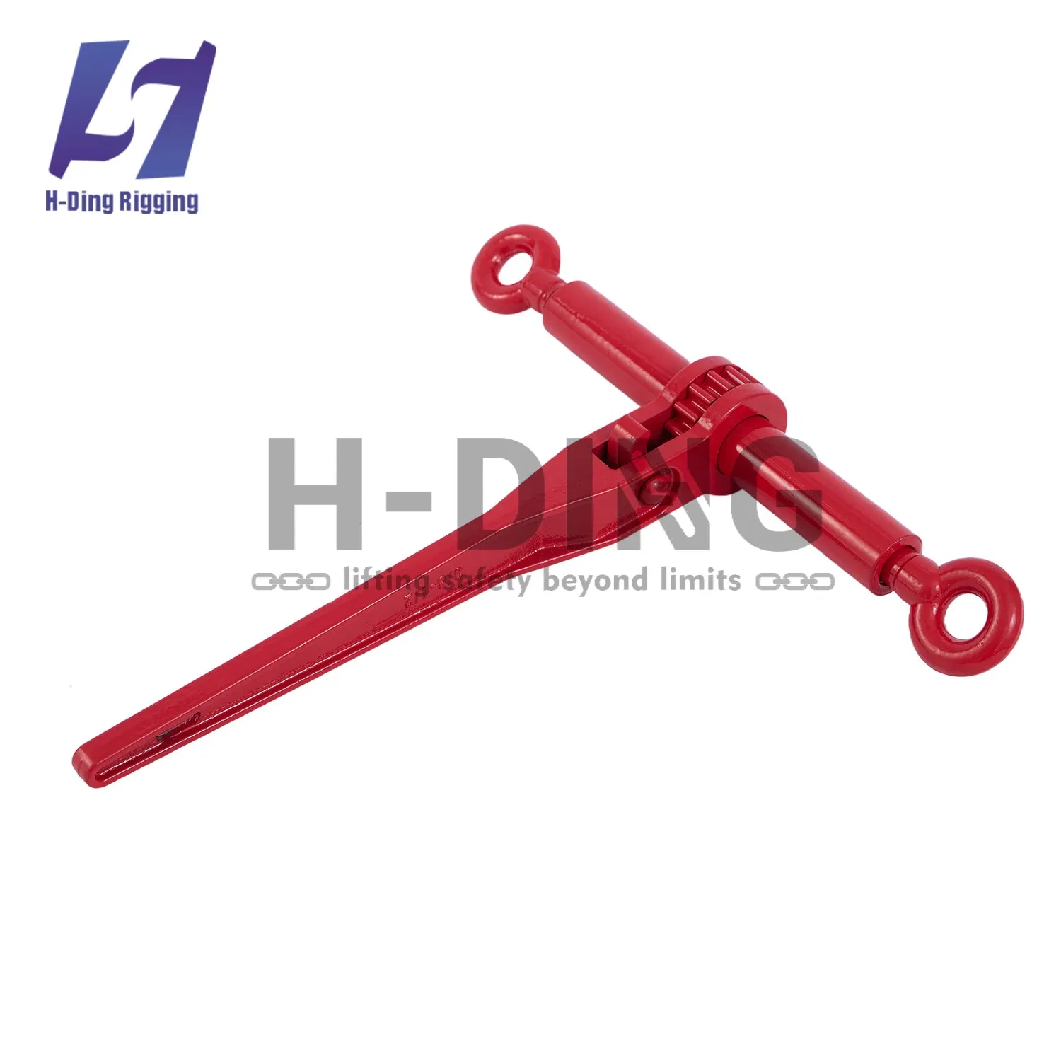 Heavy Duty Ratchet Load Binder Forged and Cast Handle Design No Additional Chains or Hooks Required