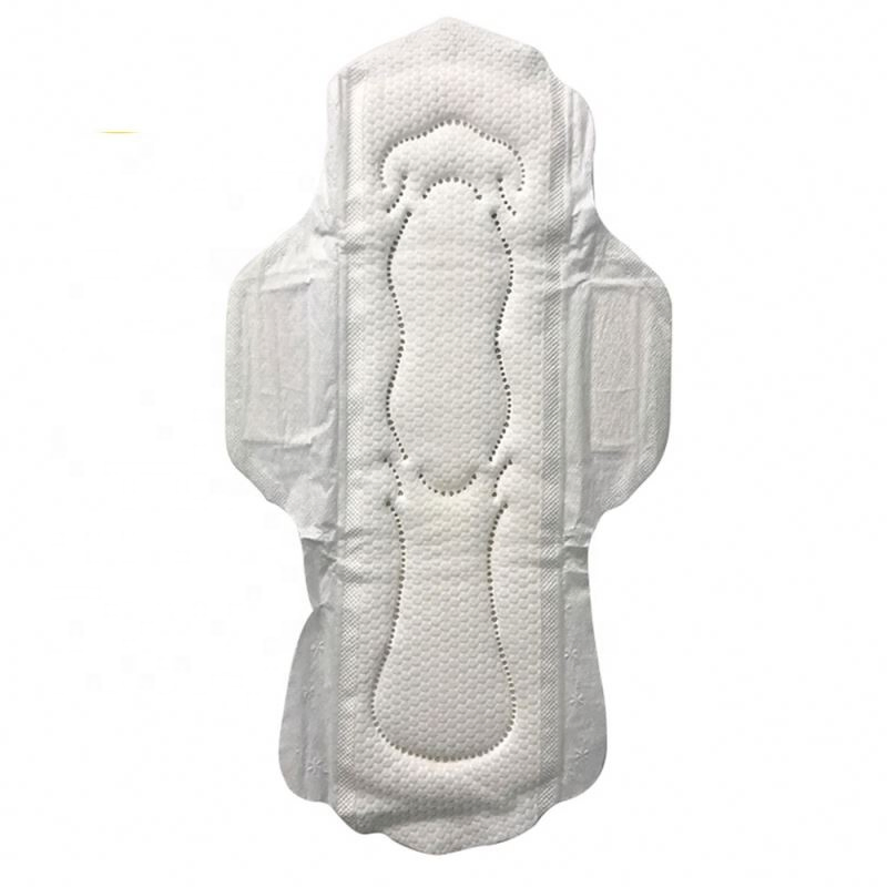 Natural Pulp Remove Odor Bamboo Charcoal Anion Sanitary Pads