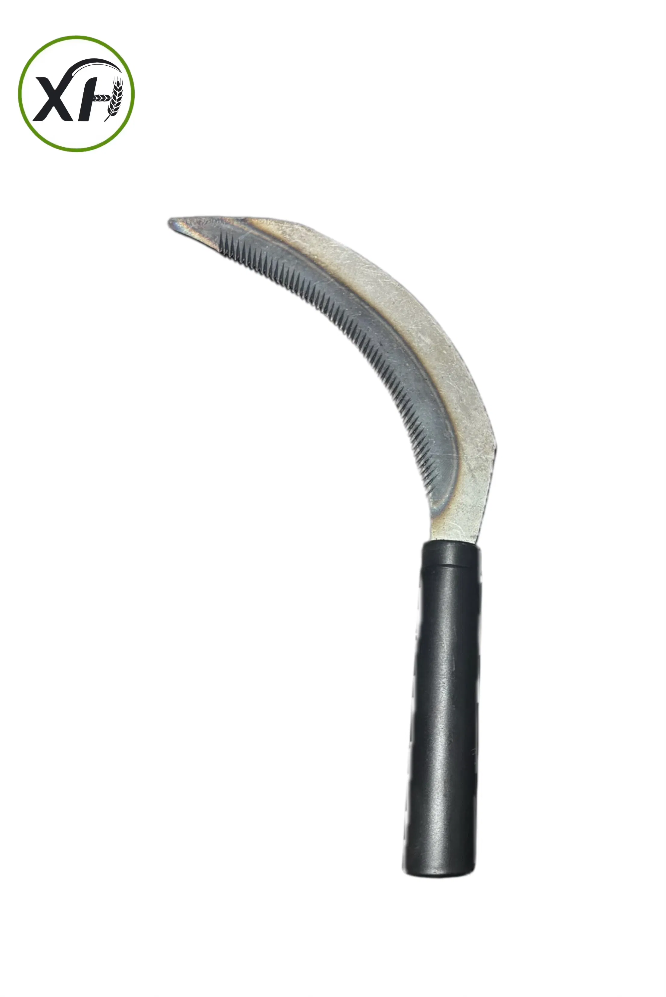 Model-212 Agricultural High Carbon Steel Grass Tooth Sickles Plastic Handle Farming Sickles