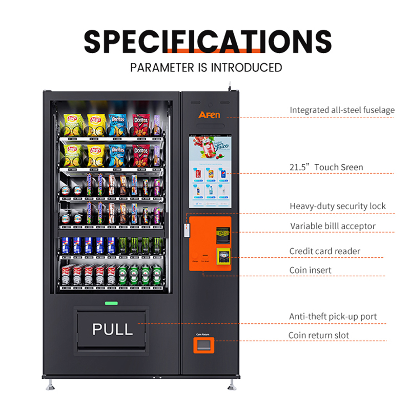 Afen Smart Combo Electronic Vending Machine with Touch Screen