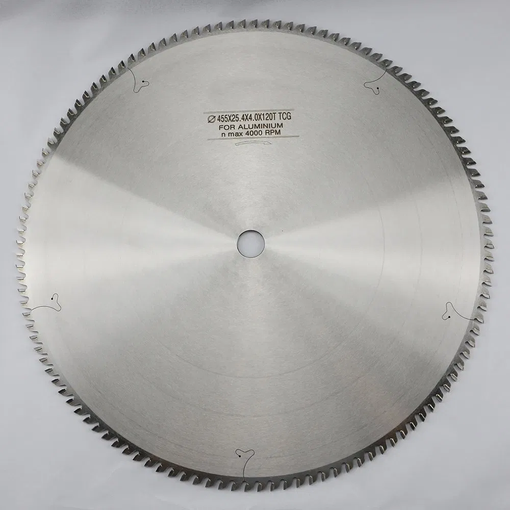 High Cutting 120t Tct Cutting Disc Circular Saw Blade for Aluminum Profile