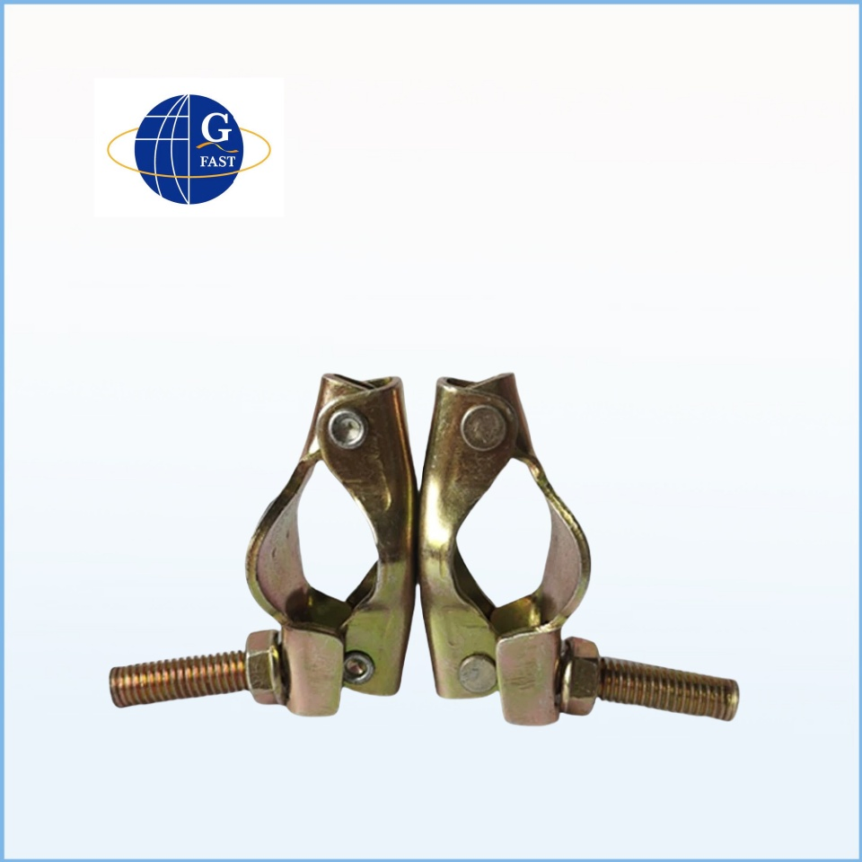 Scaffolding Swivel Clamp Zinc Plated Steel Scaffold Double Swivel Coupler