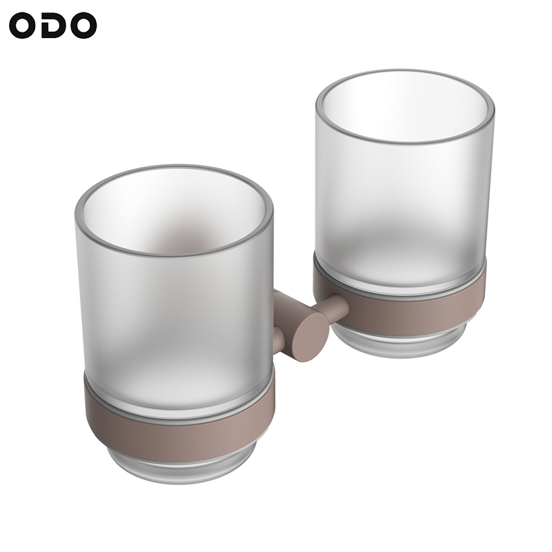 Держатель для стаканов из нержавеющей стали с двумя стаканами