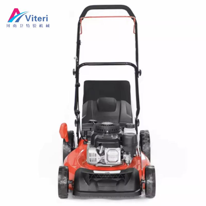 Бензиновая самоходная газонокосилка Sanli с мульчированием