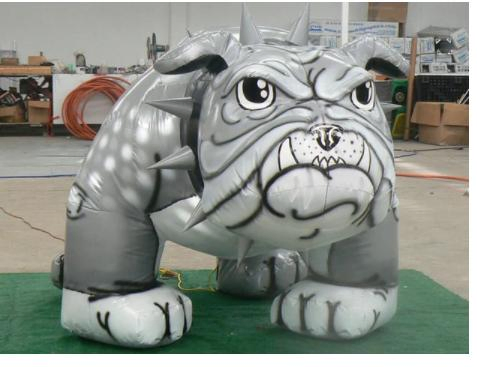 2023 New 14 FT. Giant Inflatable Platinum Dobermans