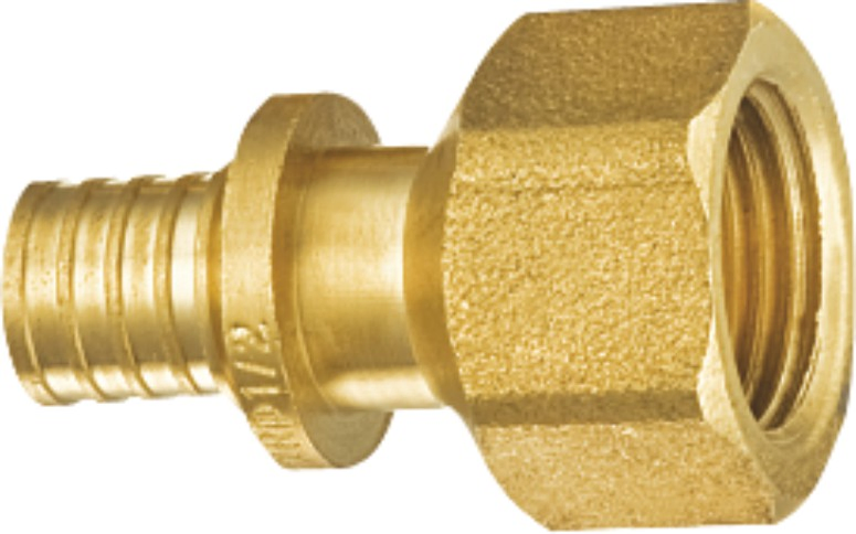 Sanitary Pipe Fitting Brass Male Female Thread Nipple Connection