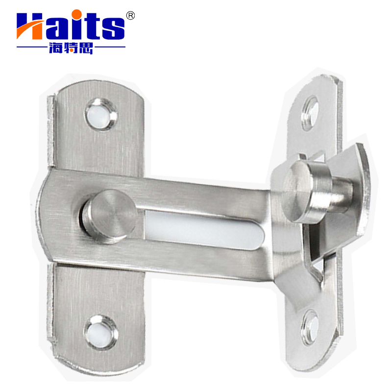 Furniture Fittings Stainless Steel Sliding Barn Door Hook Lock Factory