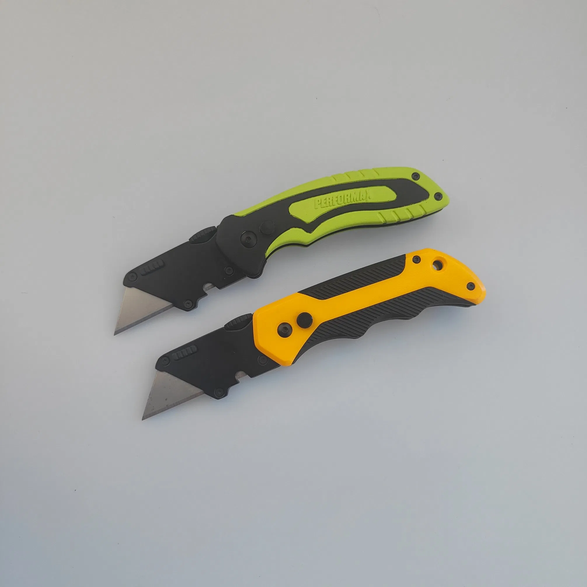 Aluminum Alloy Safety Office Retractable Replacement Blades Folding Utility Carton Cutter Knife Utility Craft Knife