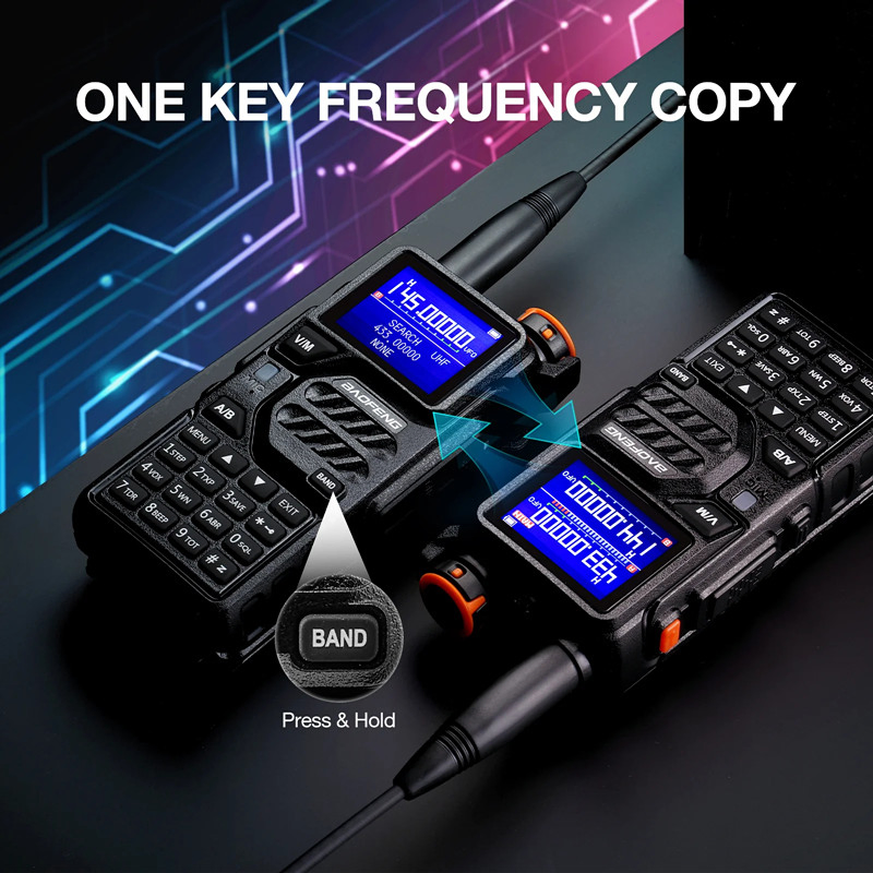 Рация Baofeng K5 Plus 10W, дальняя связь