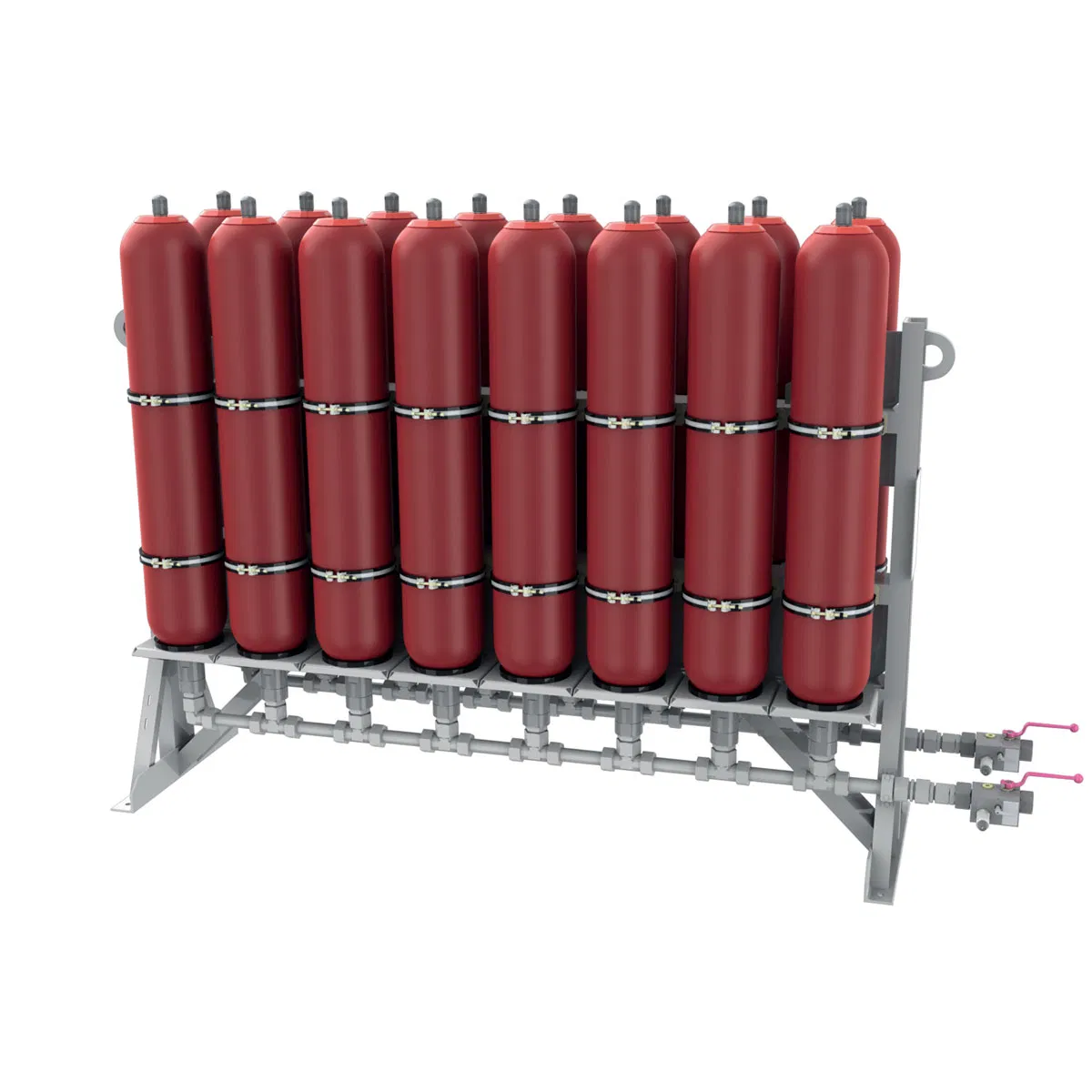 Hydraulic Piston Bladder Diaphragm Accumulator Station for Energy Accumulation