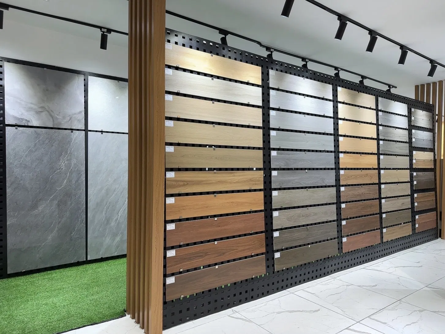 Factory Firebrick Heat Insulation 200X1000mm Kitchen Glazed Floor Wooden Porcelain Tile