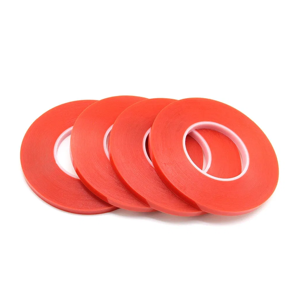Transparent Strong Adhesive Polyester Tape with Solvent Glue and Double Sided Stickiness