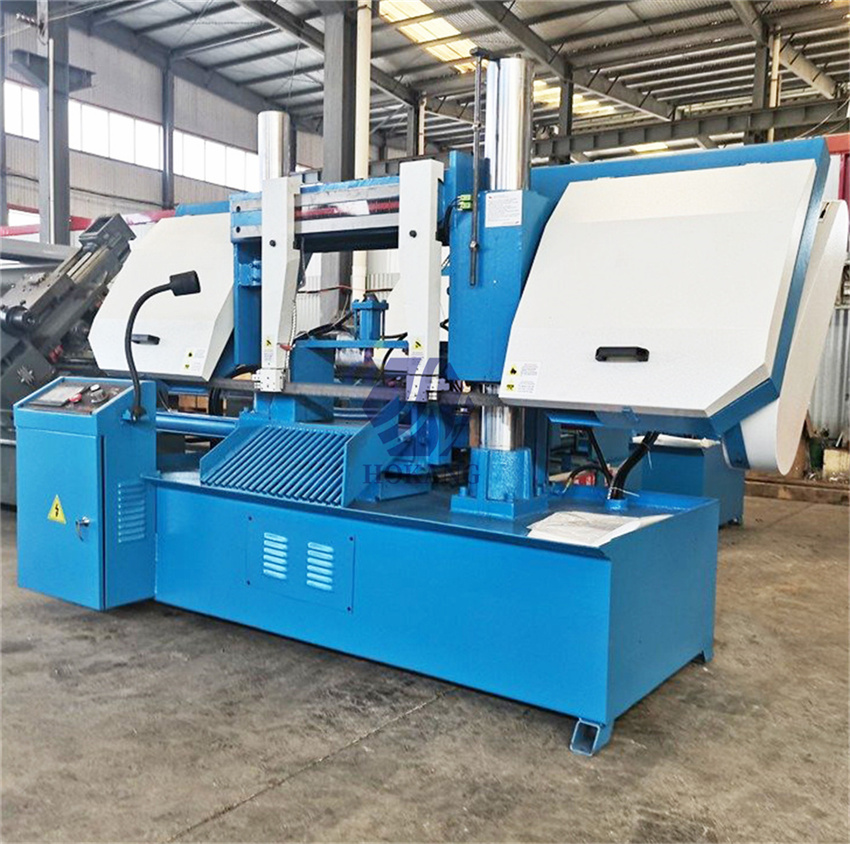 Ленточная пила по металлу полуавтоматическая