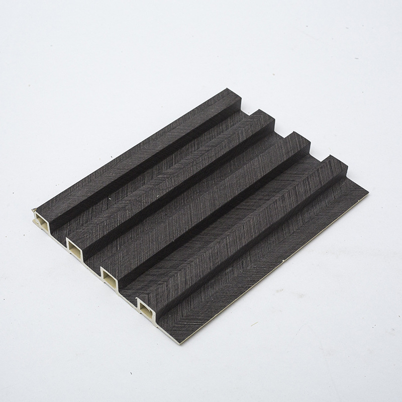 Waterproof Teak Composite Wood Decking Boards Click-Install Outdoor WPC Flooring for Garden Exterior Gym Use