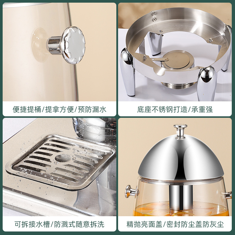 Elegant Stainless Steel Drink Dispenser for Weddings and Events