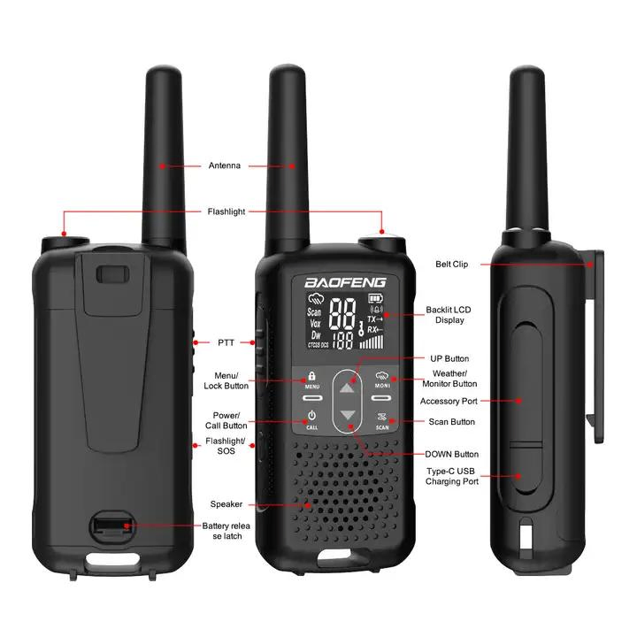 Портативная рация Baofeng BF-T22 PMR446