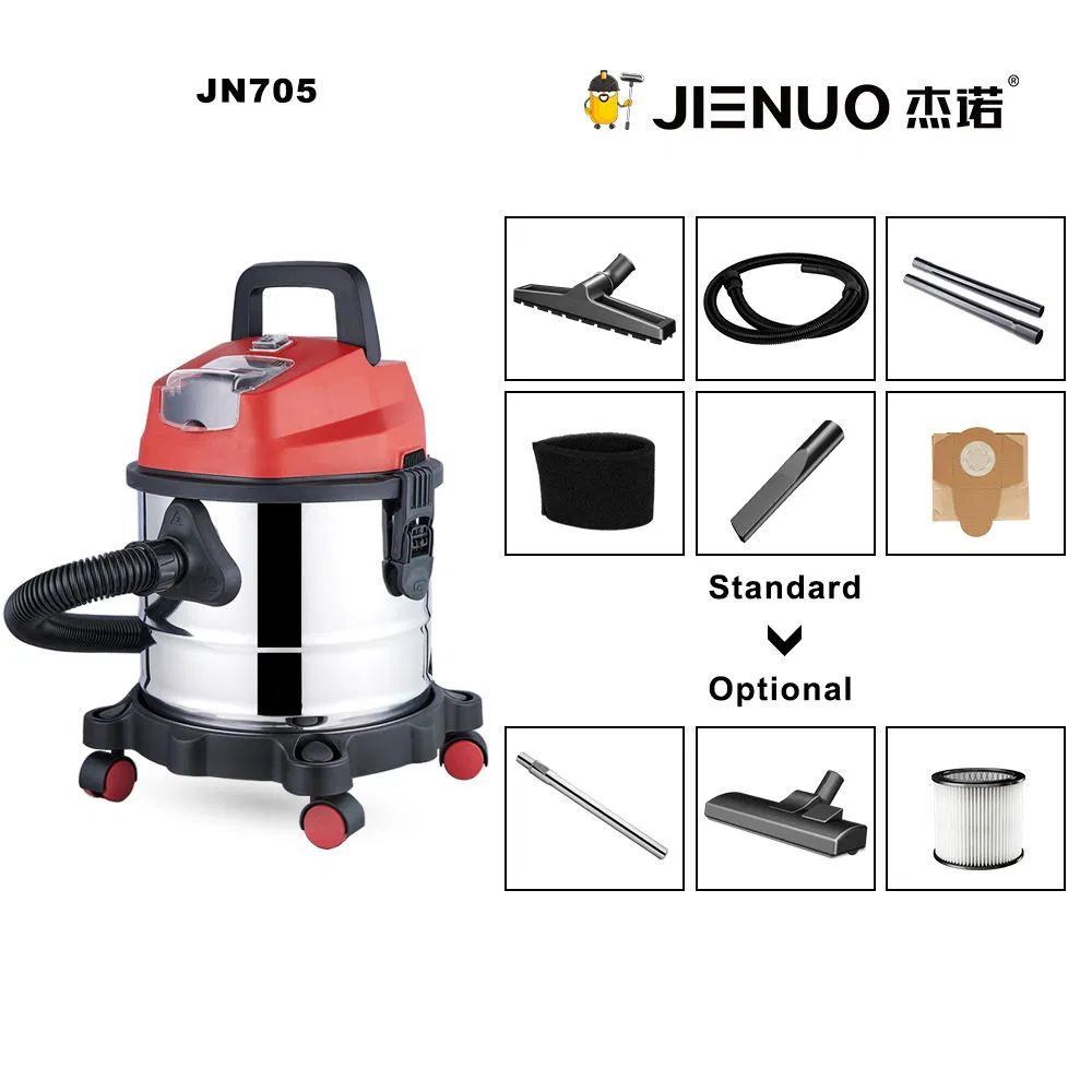 18V Lithium Rechargeable Battery Wet Dry Vacuum Cleaner Portable Cordless 20L Vacuum Cleaner