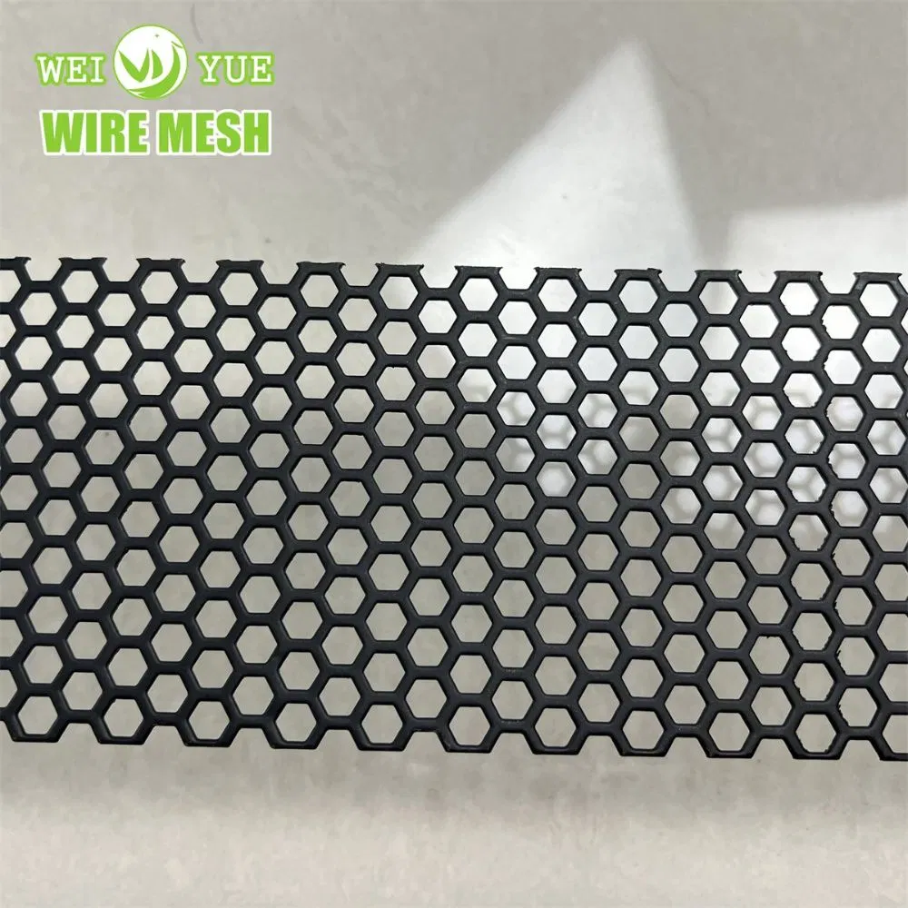 Customized Holes Perforated Metal Mesh Sheet Plate AISI 304 316 Stainless Steel Punching Round Hole Mesh