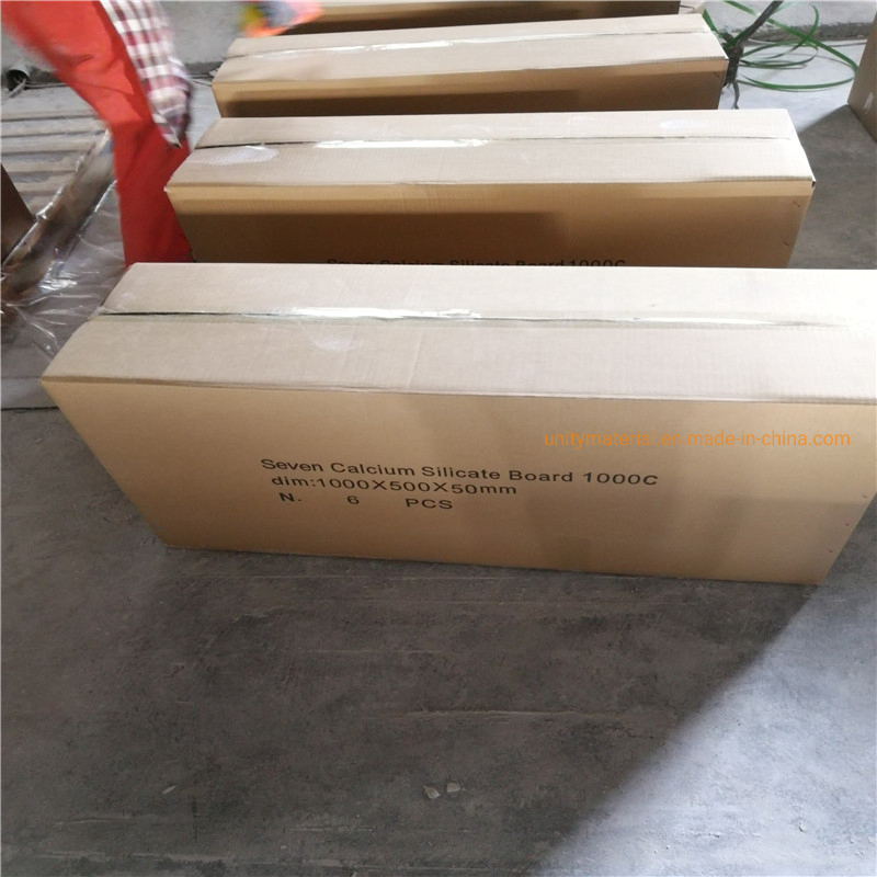 650c 1000 Degree 8mm 9mm 12mm 15mm 20mm Thick High Temperature Wall Fire Resistant Thermal Insulation Calcium Silicate Board