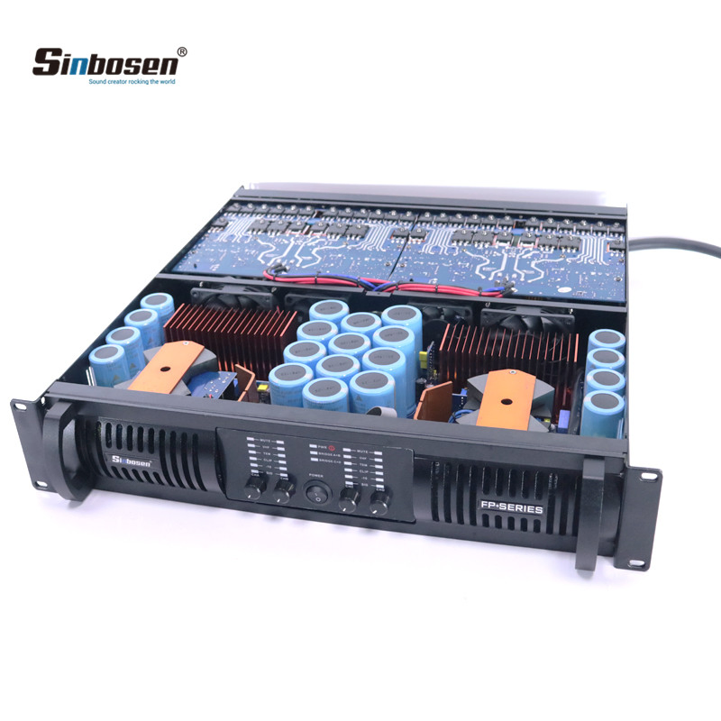 Усилитель мощности 5000 Вт 4-канальный DJ FP20000Q