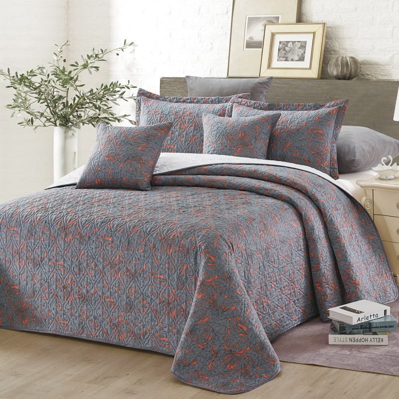 Cheap Price China Nantong 100% Microfiber Quilt Bedspread Set