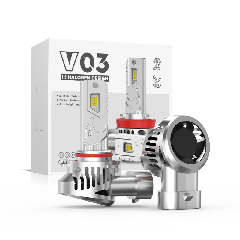 Светодиодная лампа 9006 HB4 6000 лм для авто