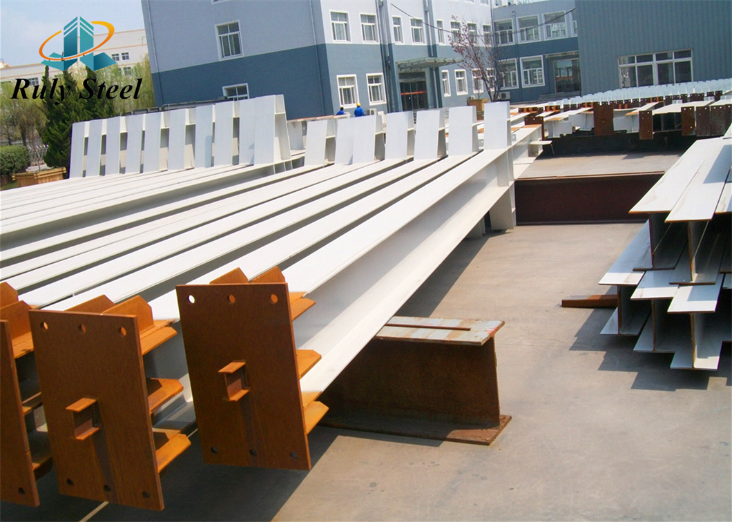 Q235B/Q355b ISO CE Certification Hot-Dipped Galvanized/Surface Layer Painted Twice Light Steel Structure H Section Column/Beam