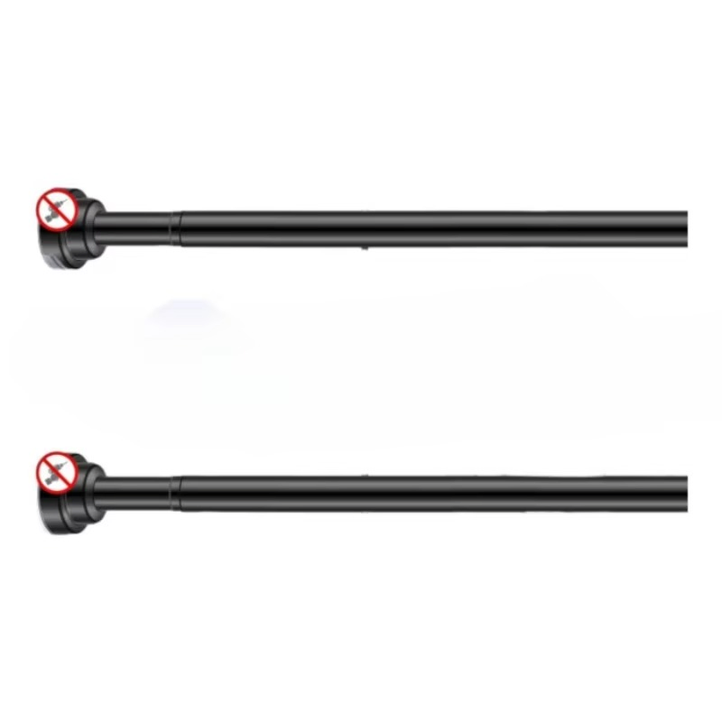 Promotional Spot Supply Anti-Slip Adjustable Spring Shower Curtain Poles