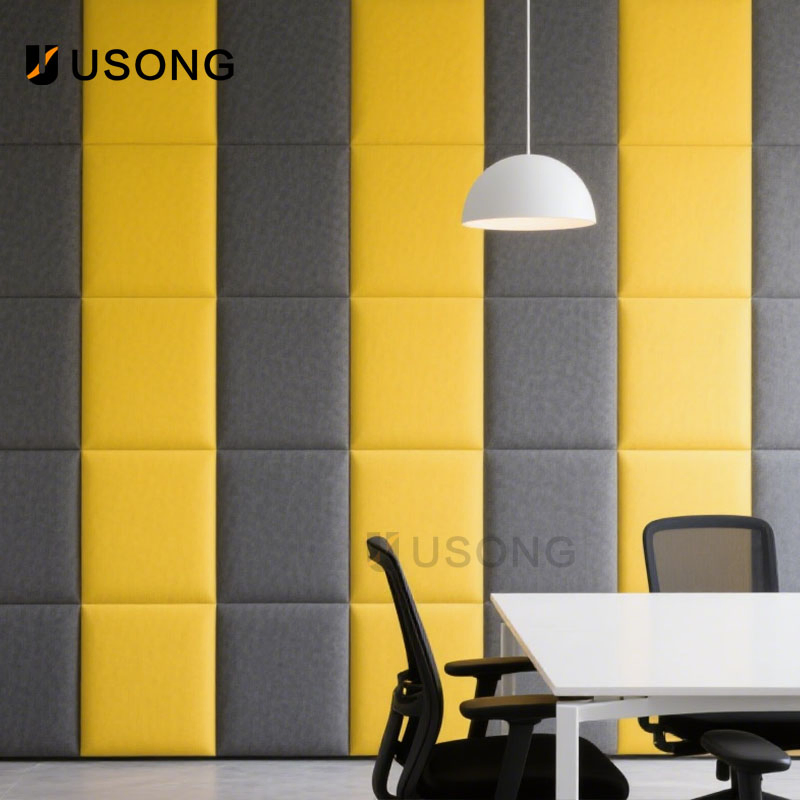 Irregularly Shaped Polyester Felt Sound-Absorbing Board