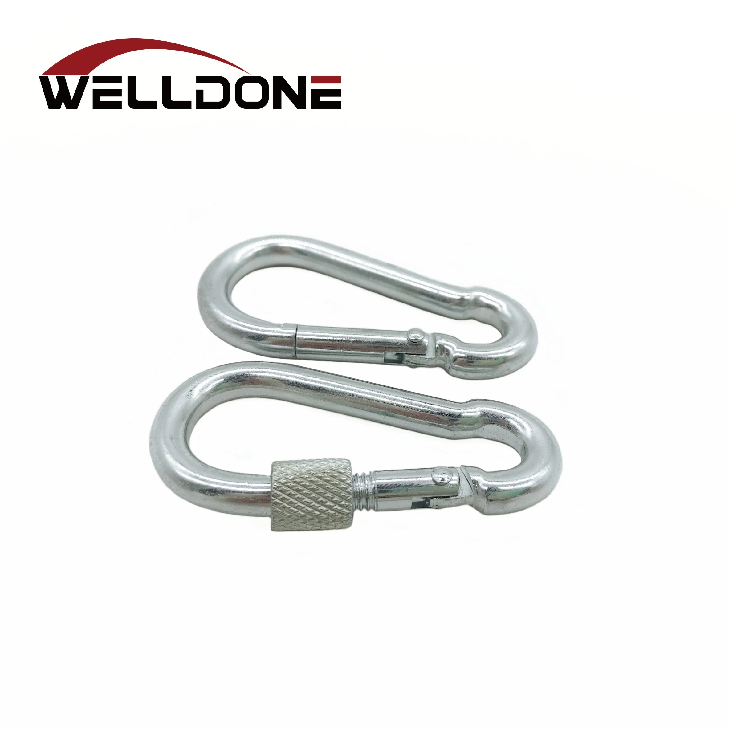 DIN5299 Zinc Alloy Gourd Shaped Snap Hook with Screw Lock