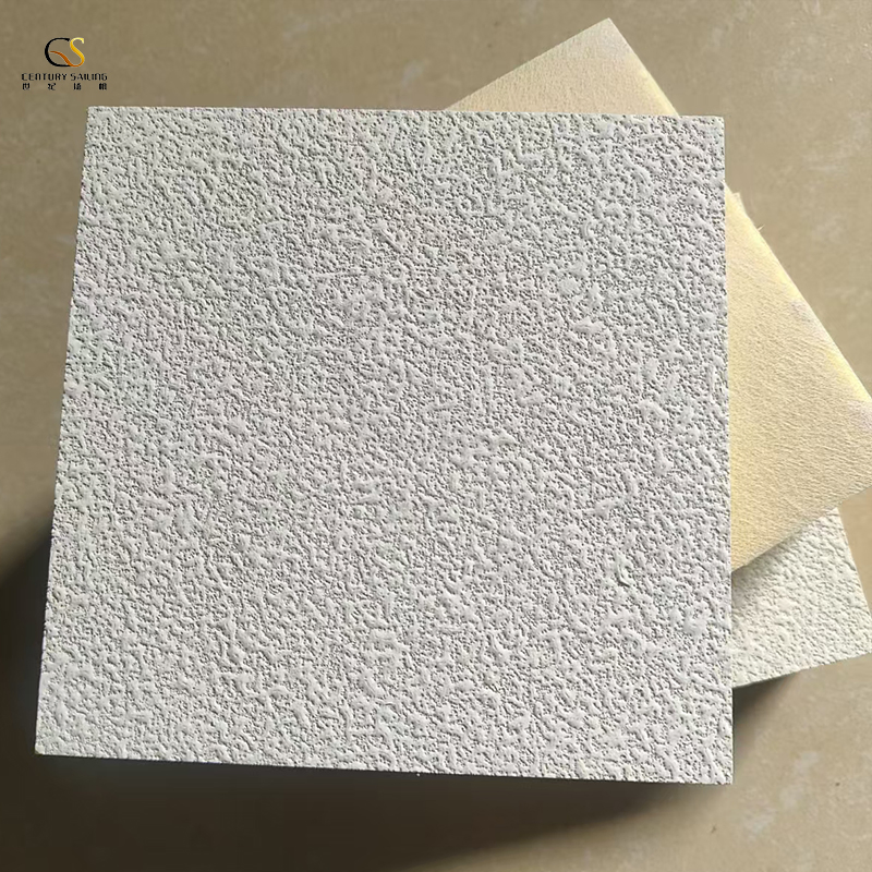 Interior Suspended Baffles Ceiling Glass Wool Acoustic Panles Factory Direct