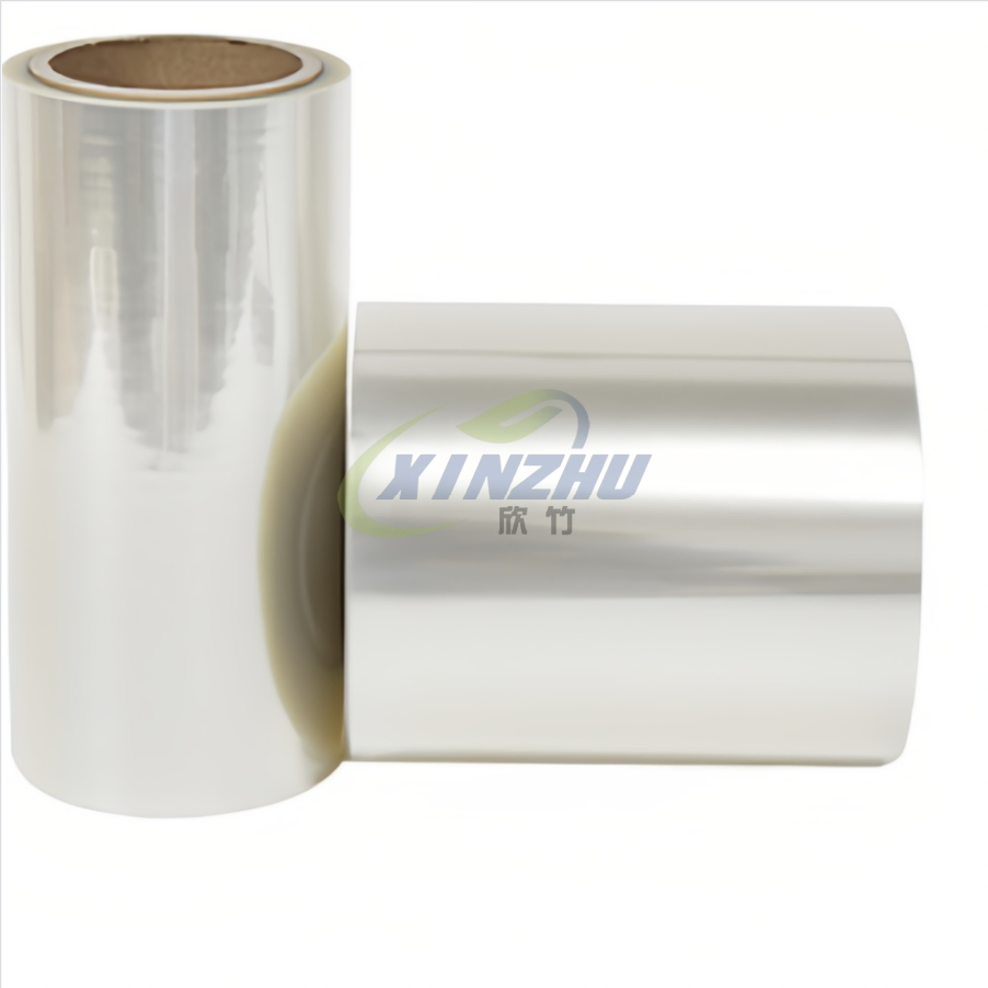 50mic Clear BOPP Jumbo Roll Self-Adhesive Material Waterproof Custom Printing Label