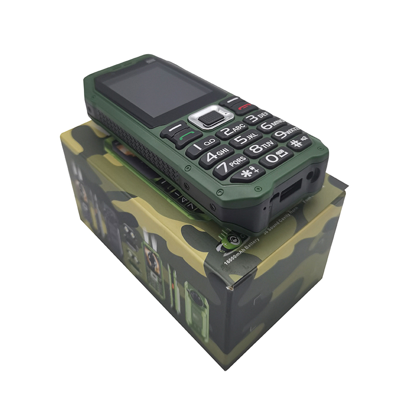 Elder Use GSM 4 SIM Cards Mobile Phone Rugged Phone Feature Phone 2g E6000