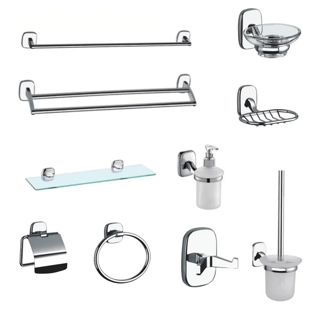 Настенное кольцо для полотенца хром, цинковый сплав