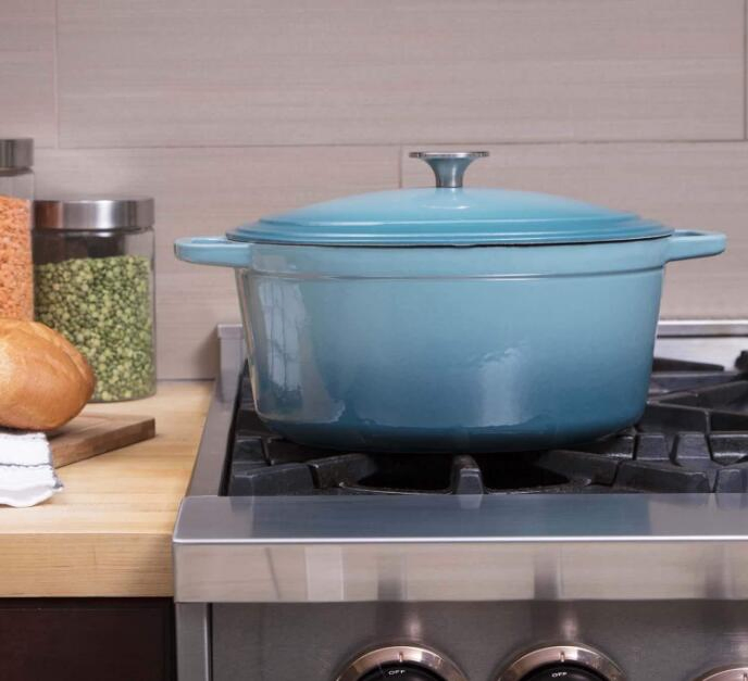 New Aluminum Dutch Oven Oval Large Capacity Stock Pot