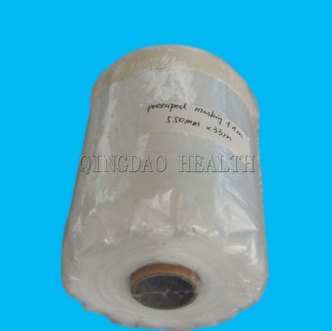 Durable Pre-Taped Masking Film for Car Painting Projects