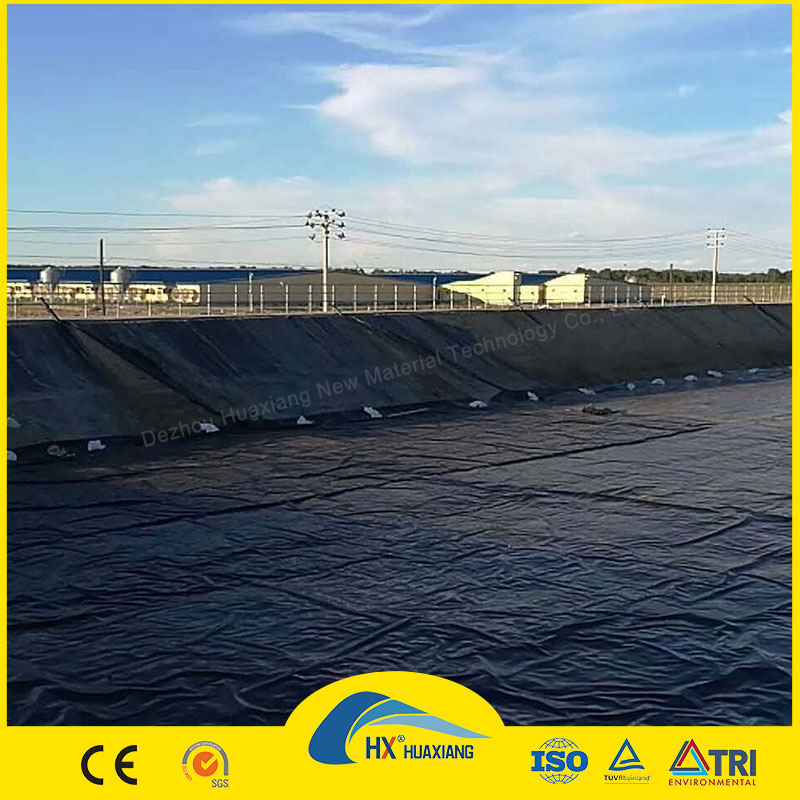 Containment Liner 30mil (CUSTOM SIZE) - Heavy Duty Reinforced Polyethylene, Geomembrane, Pond Liner, Mining and Waste Containment