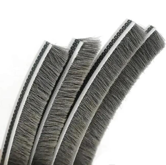 Wind-Proof Dust-Proof Waterproof Silicone PP Yarn Pool Weather Strip