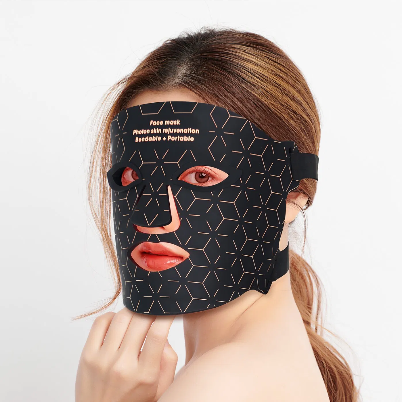 Wholesale Silicone LED Mask LED Light Therapy Mask for Facial Beauty