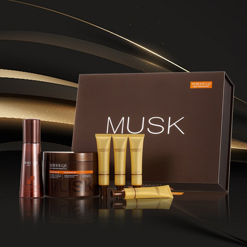 Natural Hair Treatment Set Hair Essence Lotion Hair Mask Nourishing Repair Custom Label OEM