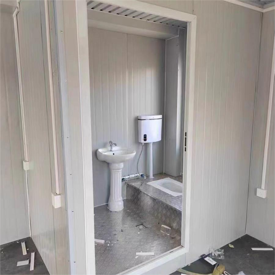 Outdoor Container House Mobile Public Toilet Construction Site Shower Room Bathroom