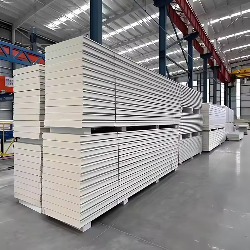 75mm CE Certified for Cold Storage, Custom Size Eco-Friendly PU Sandwich Panel